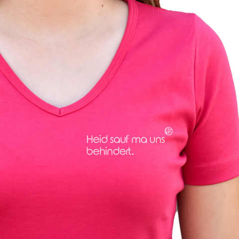 "Heid sauf ma uns behindert." W