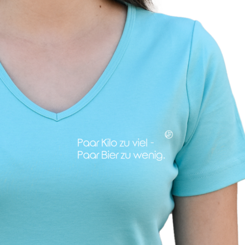 "Paar Kilo zu viel - Paar Bier zu wenig"